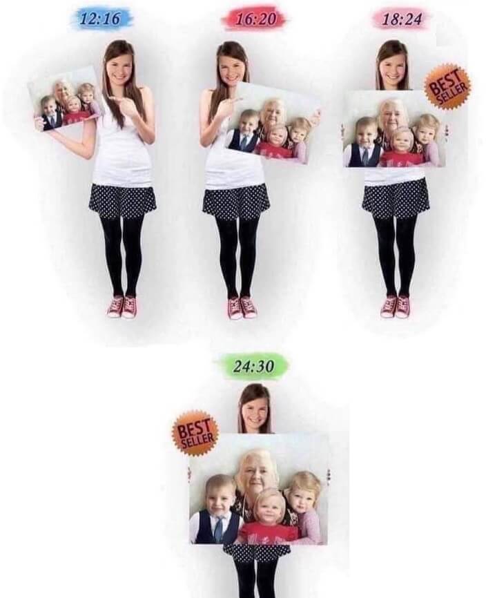 Sizes example